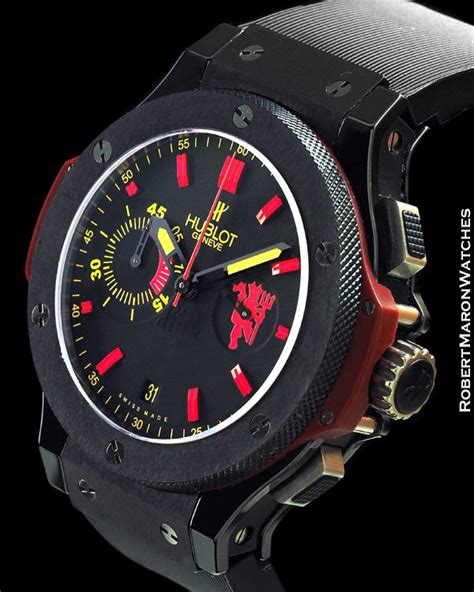 hublot manchester united red devil bang|HUBLOT Big Bang 44mm Chronograph Red Devil Manchester .